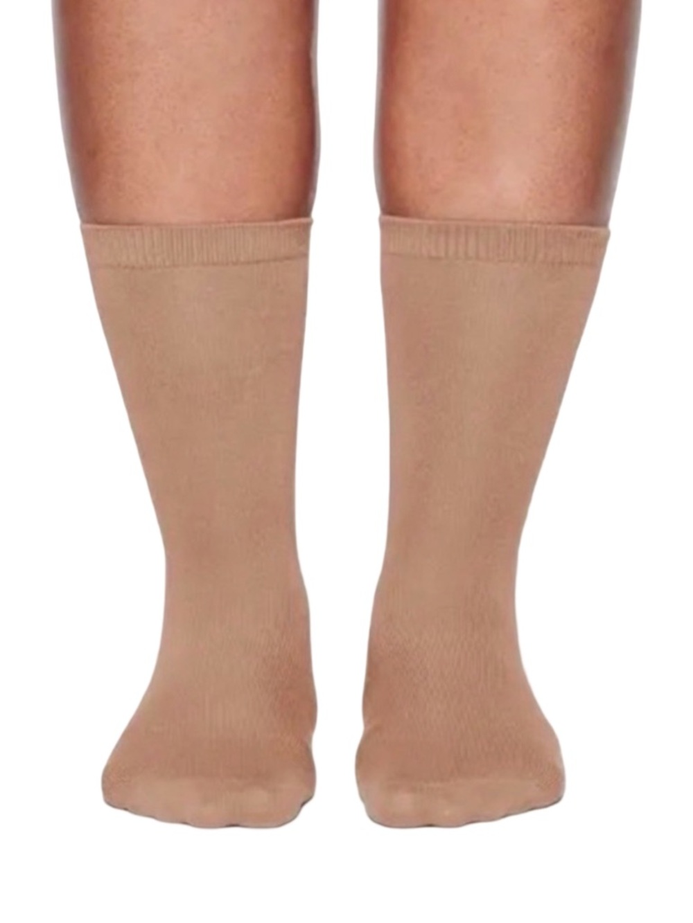 SKIMS Everyday Crew Sock - Size Medium - Sienna